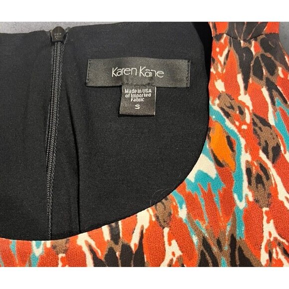 Karen Kane Women S Woods Patterned Boho Sleeveless Scoop Neck Maxi Dress USA - Picture 3 of 9